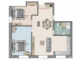 Appartement  Barriada del santo. Piso en venta en bargas