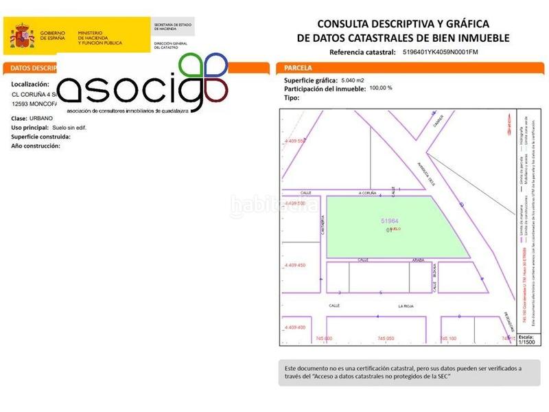 Foto 5f6b94fe-8155-446a-a51b-7ebd1b2adb1a. Terreno residencial solar en venta en moncófar para residencial plurifamiliar libre. en Moncofa