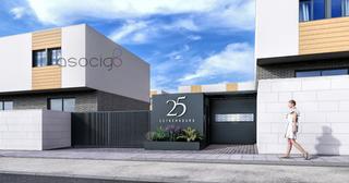 Semi detached house in Extremadura 25. Residencial extremadura 25.