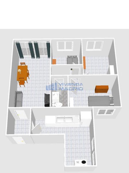 Foto 6a1bc2bd-8bc3-4880-93d8-8e1378f56f51. Piso en Orcasur-12 de Octubre Madrid
