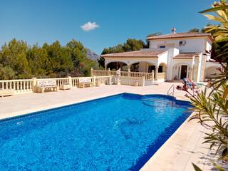 Casa a Partida Comunes-Adsubia. Casa de campo  villa cerca del campo de golf de javea , impresio