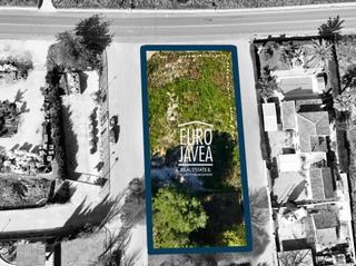 Terreny residencial a Partida Comunes-Adsubia. Parcela comercial  a la venta en jávea , en la zona de rafalet