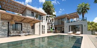 Casa en Partida Comunes-Adsubia. Elegancia contemporánea y lujo mediterráneo en una villa de obra