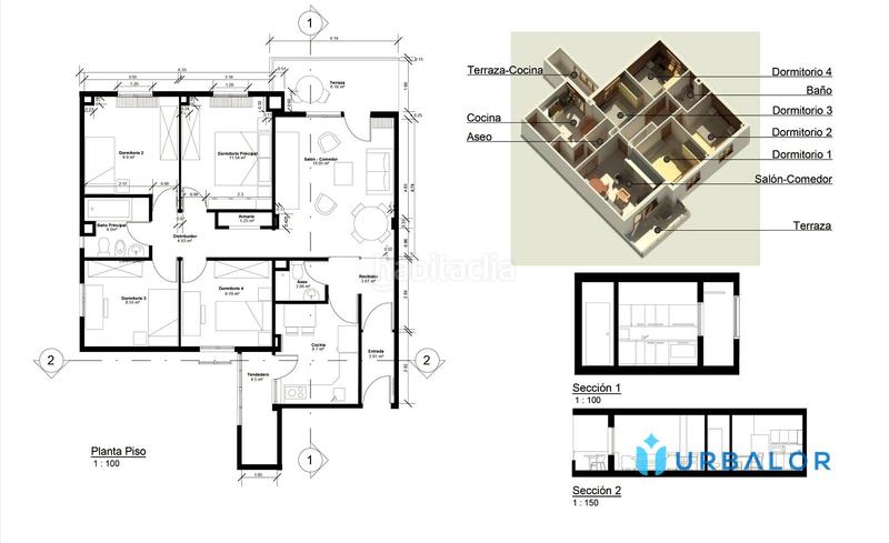 Foto 371d5260-a769-42da-a590-4c73883b3b40. Flat with heating parking in Ruta de la Plata Cáceres