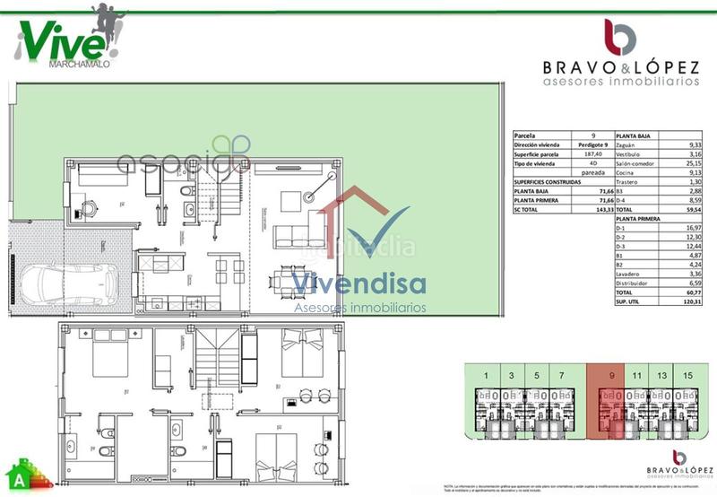 Foto a3d6ecf8-2a23-4452-aea4-50710a24db7e. Casa pareada en perdigote 7 vive ! promoción chalets unifamiliares con jardín y alta eficiencia energética. en Marchamalo