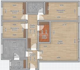 Flat in El Arroyo-La Fuente. Piso en venta en fuenlabrada