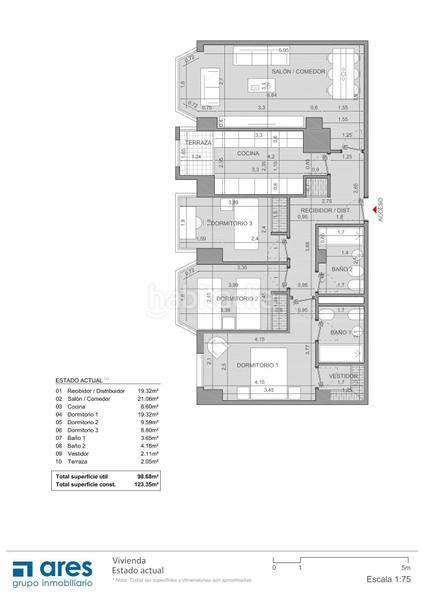 Foto 38287331-f195-477d-9a90-c96f502c7508. Piso grupo inmobiliario ares presenta vivienda en la zona ramón y cajal en Madrid