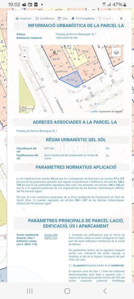 Foto 447c55b7-9d0a-4b8f-a2db-ab8d0478950d. Terreny residencial a Cerdanyola Sud Mataró