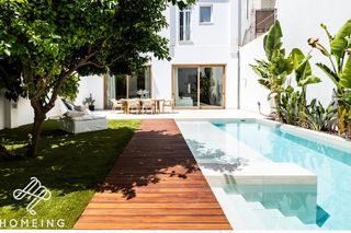 Erdgeschoss in Foners. Espectacular planta baja con enorme terraza privada, piscina y j