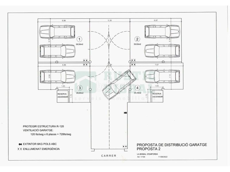 Foto 19b600e6-d377-4b92-841e-481af80b3d87. Car parking in Bisbal d´Empordà (La)