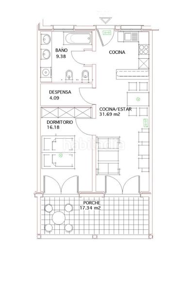 Foto d925354d-7476-404d-9387-0f09ca5ed15e. Apartamento en La Fustera Benissa