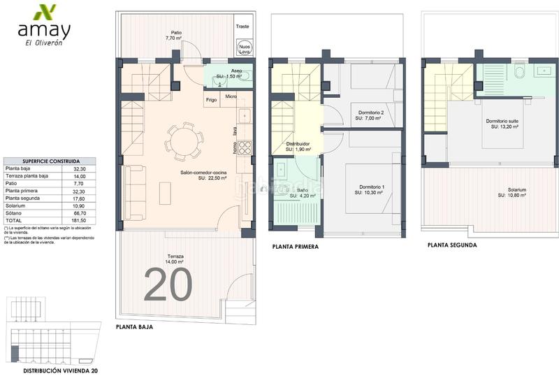 Foto 8810717f-4562-40dc-83e7-982a18a6fbe6. Reihenhaus mit heizung parking pool in Los Secanos Guardamar del Segura