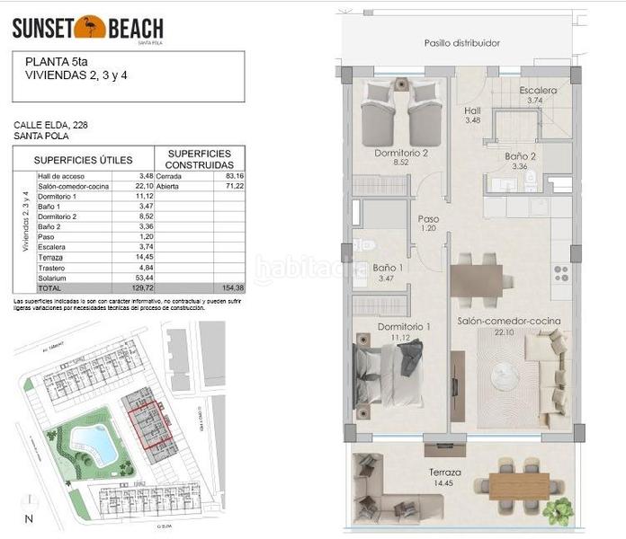 Foto e4dc5c81-0ef8-47ba-b658-e7a96424f29e. Etagenwohnung mit parking pool in Playa Tamarit-Playa Lissa Santa Pola