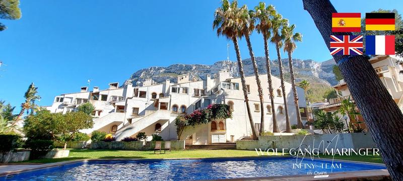 Foto 3c2ee6b6-bf2d-4393-91cd-44046a869d7f. Zweistöckige wohnung mit heizung parking pool in El Montgó Dénia