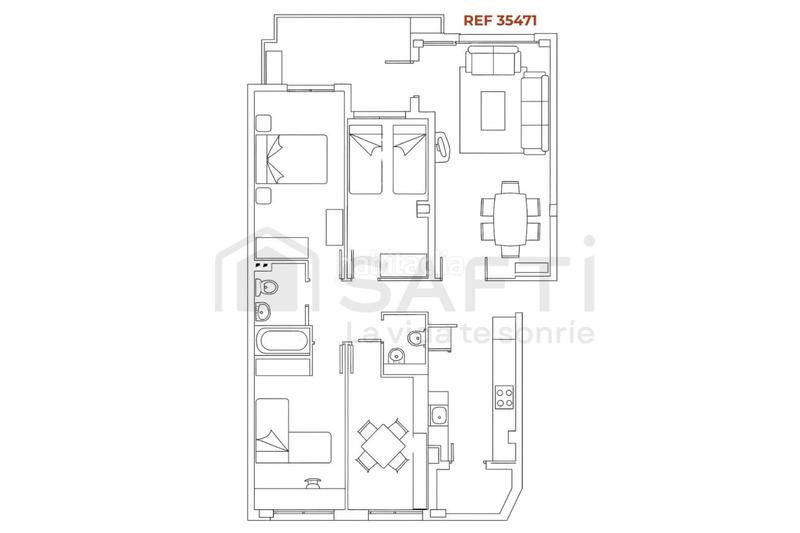 Foto 531426c0-b754-4fb0-9699-ebdb73f4b122. Appartement mit heizung in La Unión Unión (La)