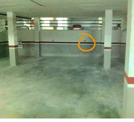 Autoparkplatz in Villalba Estación