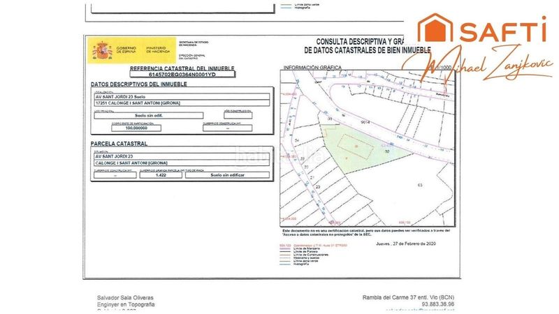 Foto df3a8d5c-51c6-42fc-bf96-6dfb25715971. Terreny residencial a Poble Calonge