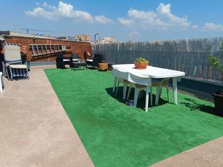 Pis  Carrer de paco mutlló. Espectacular dúplex en la creu alta con chimenea y gran terraza