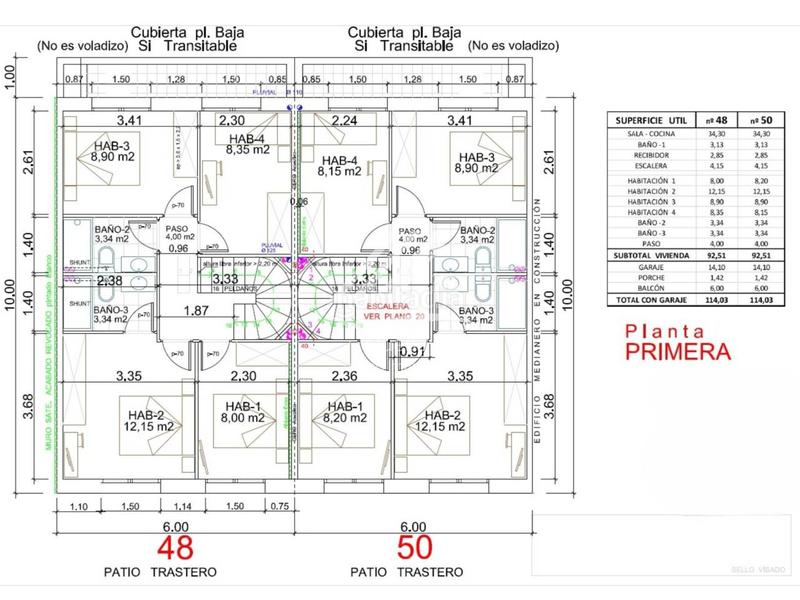 Foto 050150d7-a686-485c-8326-5063dbdf9176. Reihenhaus mit heizung parking in Pla de Santa Maria (El)