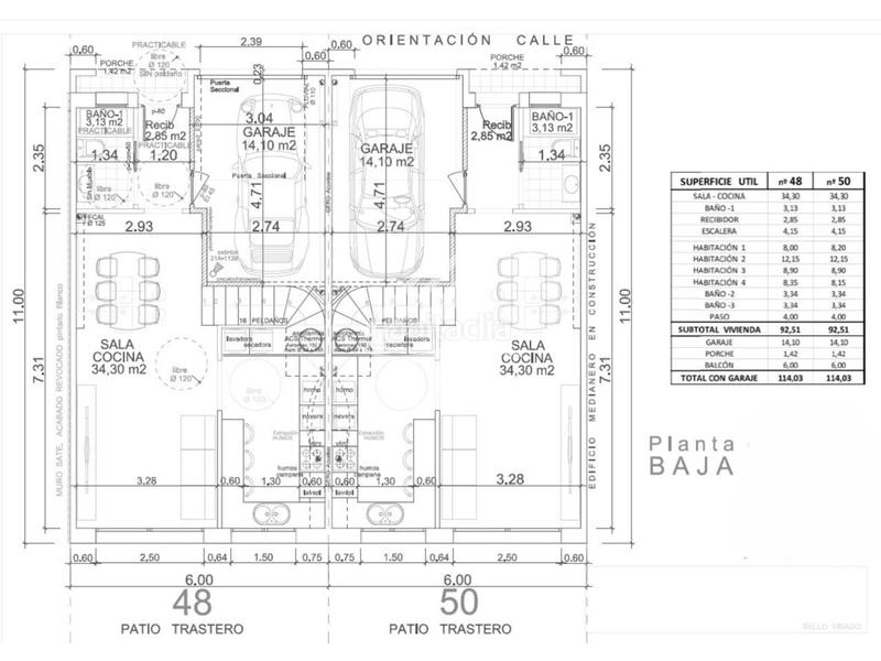 Foto b48e63db-cf74-4718-8288-7eb4ec1c95a1. Reihenhaus mit heizung parking in Pla de Santa Maria (El)