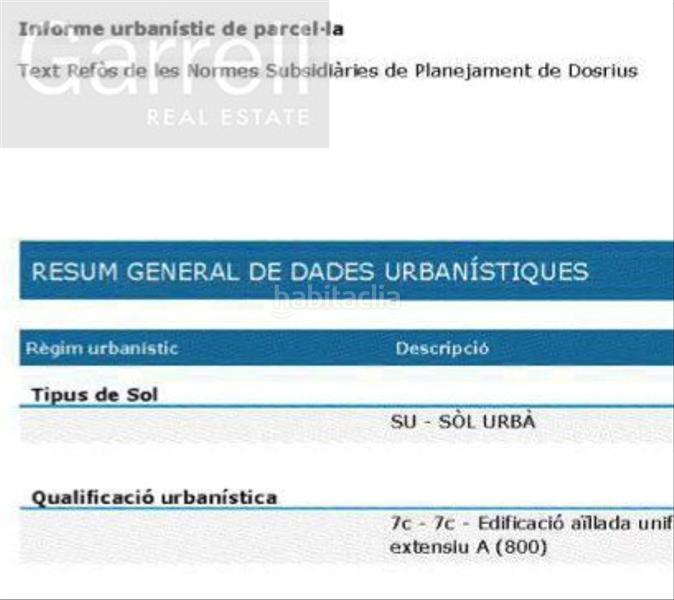 Foto d087e517-0fb9-428d-b1d2-fbd55204bf7b. Terreno residencial en Can Massuet del Far Dosrius