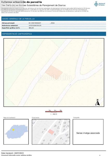 Foto ff9f0c1e-a742-4b22-929a-247668f96723. Terreno residenziale in Can Massuet del Far Dosrius