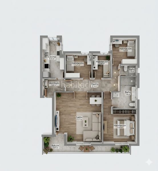 Foto 6289f6d5-287a-466f-ab8e-11062e4d3ba9. Pis a Les Arenes - La Grípia - Can Montllor Terrassa