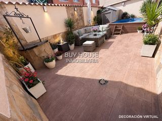 Xalet a Estación-Cruz Roja. Preciosa y moderna casa baja de una sola planta totalmente refor