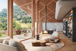 Xalet a Coll d´Ordino. Exclusivo chalet de obra nueva para comprar en ordino