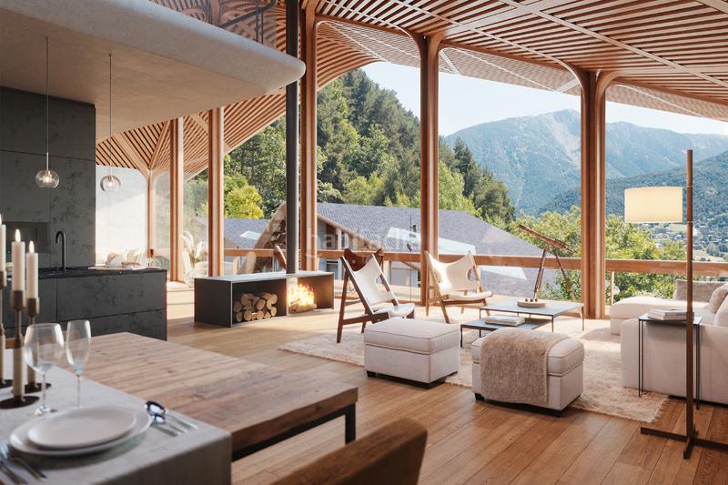 Foto 3a22dbcc-bfcc-496a-879d-c5d0506a719c. Chalet mit heizung parking in Ordino-ansalonga-sornás Ordino