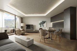 Studio  Carrer de les palanques 2. Pisoestudio de obra nueva para comprar en el centro de la massan