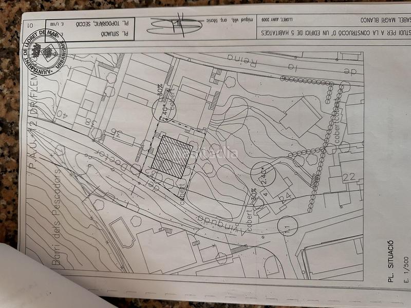 Foto c2c092af-580d-4f50-9c92-0e41f138daac. Terrain résidentiel dans Mas Baell-Can Carbó Lloret de Mar