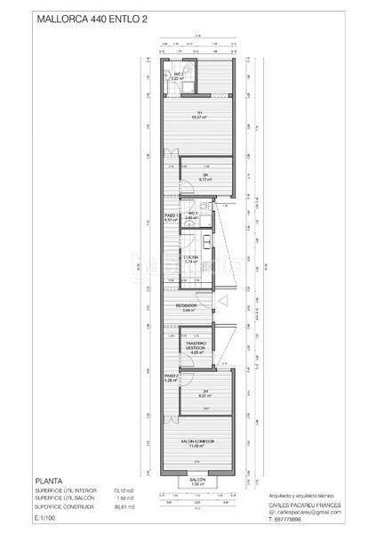 Foto 03e11fa4-e093-417f-acdc-e5399bbfde1b. Appartamento in Sagrada Família Barcelona