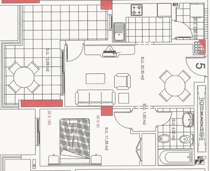 Foto 4bee2b5c-6991-4013-b884-7165f4dfb126. Apartament amb calefacció aparcament piscina a Via Parque Benidorm