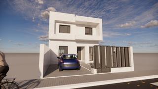Xalet a Parque Manuel de Vega-Carretera de Ugena. Chalets obra nueva autopromocion barato illescas estilo minimali