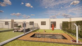 Casa adossada a Yuncos. Chalets en una sola planta economicos cerca de madrid