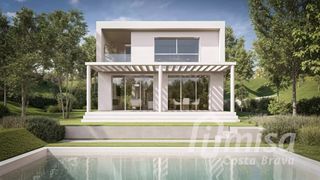 Chalet  Frankfurt. Espectacular casa de obra nueva en la costa brava, con 4 dormito