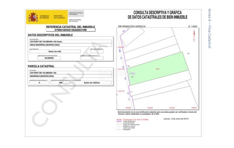 Foto 29c91815-e2ea-4c34-95de-185648147256. Terrain résidentiel dans Font dels Capellans - Sagrada Familia Manresa
