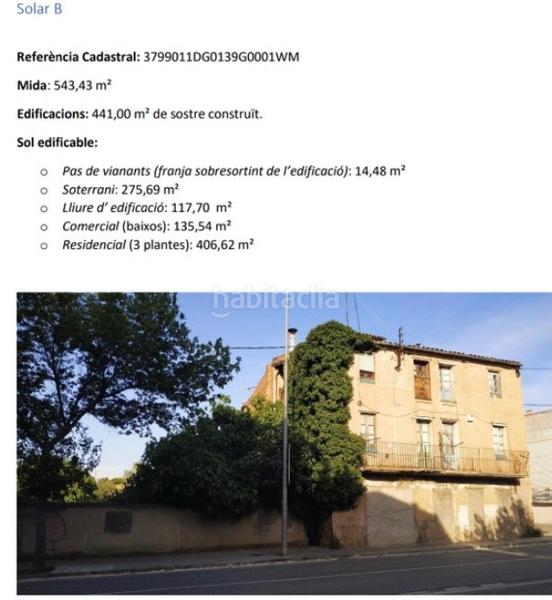 Foto 6dfc2b57-c90b-4a39-b58a-5801eea1dbcf. Terrain résidentiel dans Font dels Capellans - Sagrada Familia Manresa