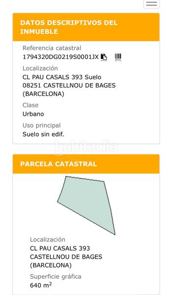 Foto d911aaed-7605-4a64-b576-2f1a5f7ce1f4. Terreno residenziale in Castellnou de Bages