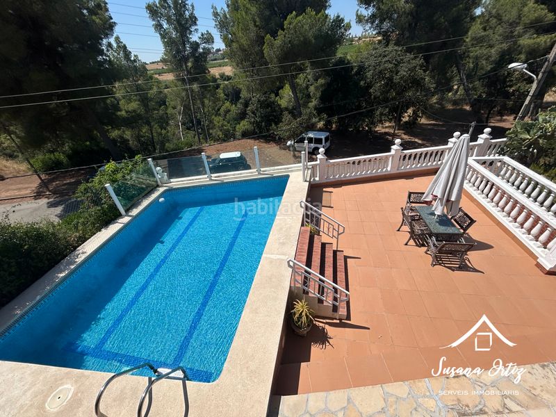 Foto a9b05a45-ed7a-4ef0-9a44-3d6a04b53787. Chalet mit kamin heizung parking pool in Piera
