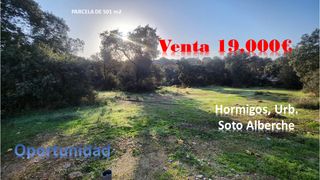 Terreny residencial a Hormigos