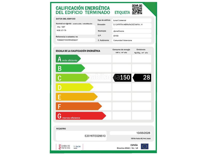 Foto ae5318b6-8d9e-4f9d-bfaa-b31ca4bb72ee. Affitto locale commerciale in Xixona