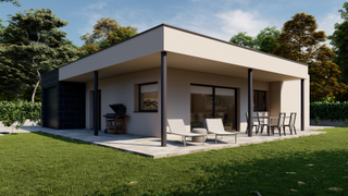 Casa  La mantxa. Casa moderna y confortable de 150m2 en una sola planta