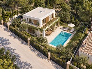Maison à Sant Joan - Vilarromà. Diseño, naturaleza y vida mediterránea con vistas al mar y la mo