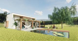 Casa  Alzina. Eco casa con vistas, muy mediterránea, cómoda y sostenible, calo