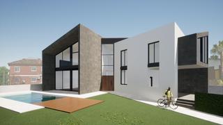 Terreny residencial  Avenida lesseps. Proyecto espectacular casa de dos plantas
