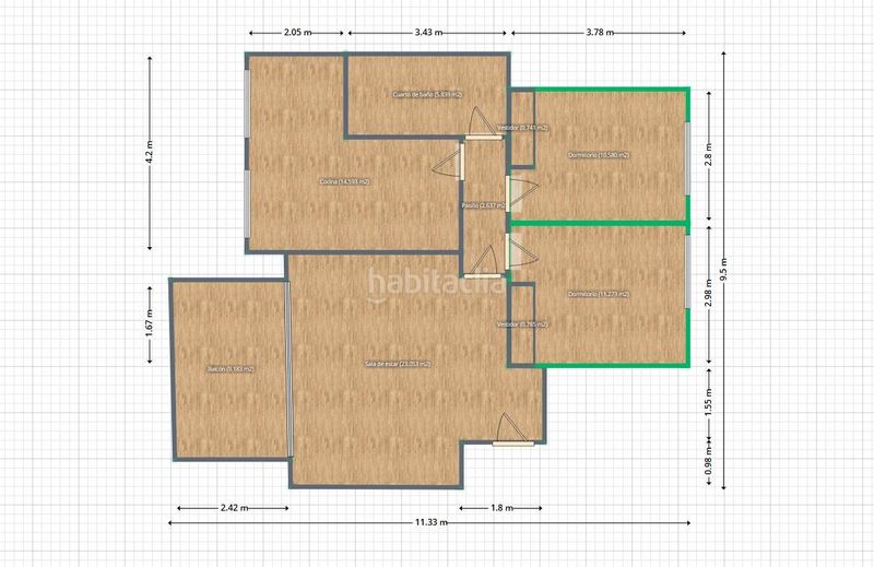 Foto 004cb31a-49d9-43cd-a3c8-1481fe138c83. Pis amb calefacció aparcament a Cabanyes-Mas Ambrós-Mas Pallí Calonge