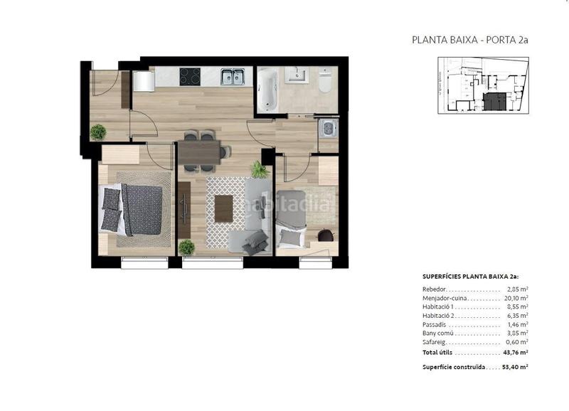 Foto e3874fa2-8967-4925-929f-aa945261836c. Appartamento con riscaldamento in Poble Nou Vilafranca del Penedès