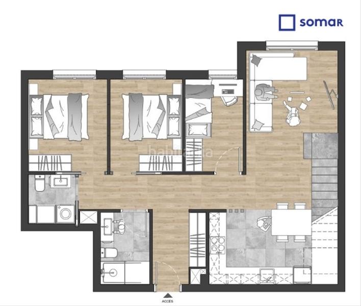 Foto b845413c-bd63-4a4a-bc5e-014c05b70b52. Duplex avec chauffage dans Torelló